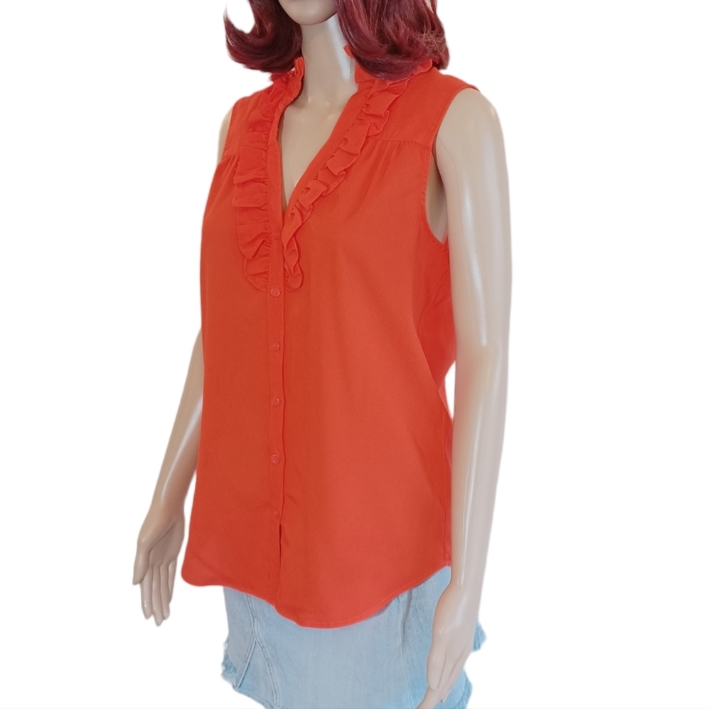 New York & Company Sleeveless Blouse - Size Medium